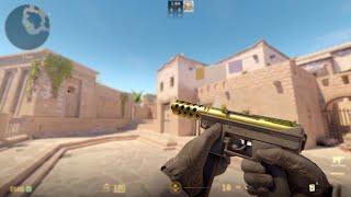 Tec-9 Brass (Field-Tested) - CS2 Skin Showcase