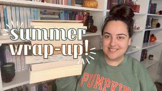 SUMMER READING WRAP-UP // June, July, August Reads!