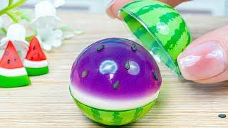 Yummy Honey Jelly | Miniature Purple Watermelon Jelly - Prepare to Wow  Lotus Cakes Amazing Ideas