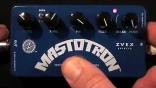 ZVEX Mastotron demo video by Zachary Vex