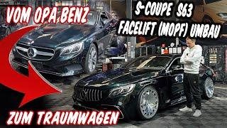 OPTICARS | Mercedes S500/ S63 Facelift Umbau | PP Exclusive 22“ | C217 S63 Mopf Umbau