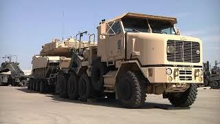 Oshkosh M1070 Truck Tractor at Fort Hood, Texas