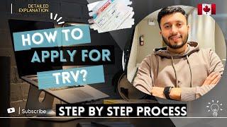 How to Apply TRV (Temporary Resident Visa) after getting work permit | Step by Step Process