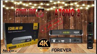 ECHOLINK ATOMO 4K V2 الاصدار الثاني استعراض اهم المواصفات