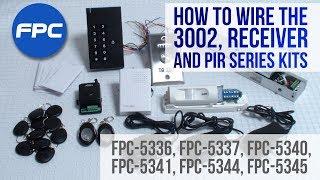 How to Wire, Setup & Install the 3002 Maglocks receiver and Pir Series Kits - FPC Security