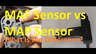 MAF Sensor vs. MAP Sensor What is the Difference? (In 2-Minutes)