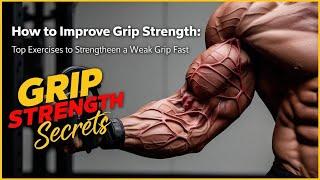 "Boost Your Grip Strength Fast – Best Exercises to Strengthen a Weak Grip"