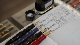 MONTBLANC vs. SAILOR vs. PELIKAN vs. NAMIKI