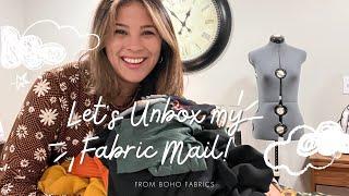 New Fabric From BOHO Is Here! Let's Do An Unboxing!