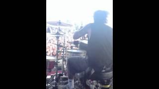 Branden Steineckert reunion with The Used. SLC Warped Tour