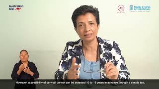 Cervical Cancer Awareness Video- Dr. Sarita Ghimire, Gynae-oncologist