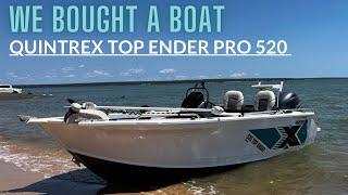 We BOUGHT A BOAT! Top Ender Pro 520 review/rundown + Fish and Crabs