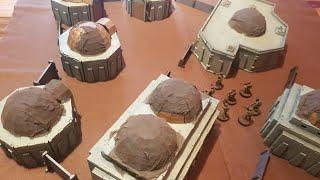 TT combat sandstorm buildings build and review for Star Wars legion 40k etc