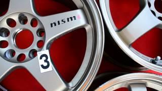 JDM NISMO LM GT4 LMGT4 RAYS 17x7.5&8.5 5x114.3 NISSAN SKYLINE SILVIA R32 S13 S15