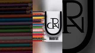 Nusrat name logo  #logo #subscribe #shorts @user-pu7ts6vz2l