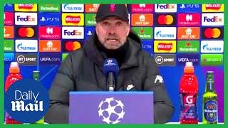 Jurgen Klopp reacts to incredible Thiago goal against Porto