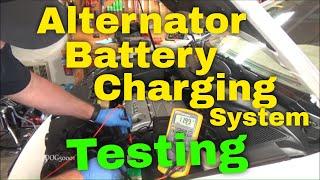 Car Alternator Battery and Charging System Testing (Toyota/Lexus)