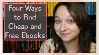 Four Ways to Find Cheap and Free Ebooks