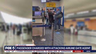 MD man punches gate agent in the face at Dulles Airport over seat assignment