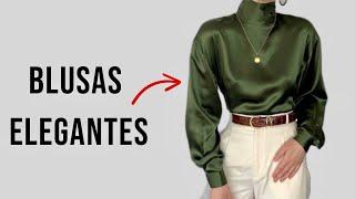 7 BLUSAS PARA LUCIR COSTOSA Y ELEGANTE SIN GASTAR MUCHO DINERO