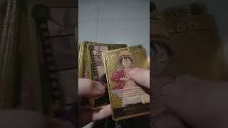 showcasing my One Piece Cards golden version #onepiececards #shorts