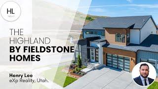 Tour this luxury Highland Model home by Fieldstone Homes in Lehi, Utah