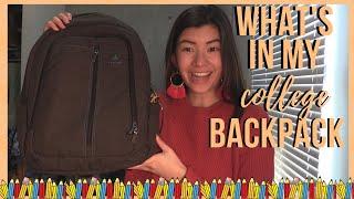 What's in my COLLEGE Backpack | UC Berkeley Spring 20