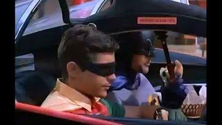 Batman and Robin go to Drive-In for Bat-Burgers, Orangeades - 1966