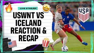 USWNT vs Iceland Reaction & Recap (Sunday 10/27)