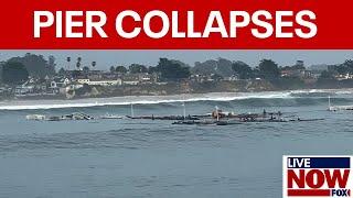 Santa Cruz pier partially collapses  | LiveNOW from FOX