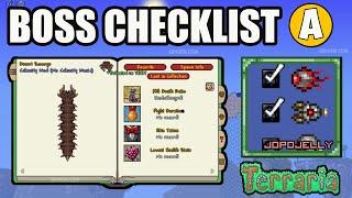 Terraria How to install BOSS CHECKLIST mod (2024) (STEAM)