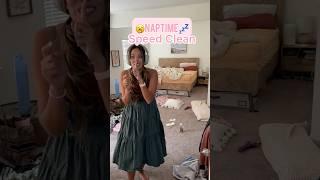 Naptime Speed Clean  #cleaning #sahm #mom #shorts #voiceover #cleanwithme #momlife