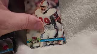 1991 Stadium Club Football rip thanks to Calebs Cards TTM Autographs & More