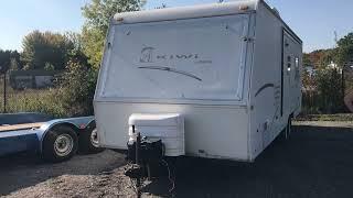 2002 JAYCO KIWI 22FT TRAVEL TRAILER W/ SLIDE OUT LOT# 1125 OCTOBER 2023 AUCTION