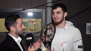 Ramazan Kuramagomedov reacts to Welterweight title win, wants PFL belt, talks Cedric Doumbe & more!