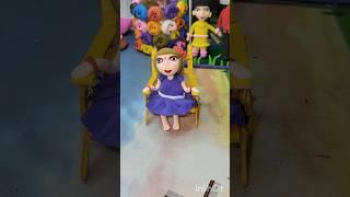 Chair making with ice cream stick🪑 | SR ART & CRAFT CREATION|#creativeclayideas#chair#clayart#clay