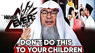 The Prophet (PBUH) Stopped Us From Doing This To Children || Assim Al Hakeem || #assim ||