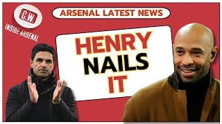 Arsenal latest news: Henry nails it | MLS England call | Zinchenko's new role | Martinelli up top