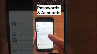 How To REMOVE Gmail Account From iPhone  #shorts