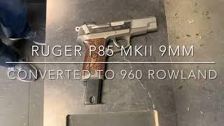 Ruger P85 MK II Converted to .960 Rowland (MAG DUMP)