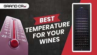 Grand Cru Wine Fridges: Best Temperature For Your Wines