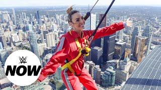 Terrified IIconics overcome fears by walking 1,168-foot tall CN Tower: WWE Now