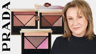 New Prada Dimensions Eyeshadows 2025 | Peony | Pansy | Primula | Three Looks