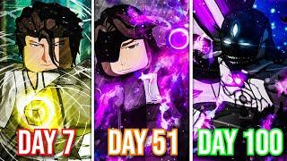 Spending 100 Days as AIZEN SOSUKE in Peroxide.. (Roblox)