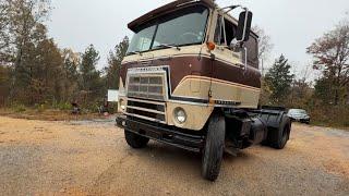 International cabover gets some repairs and a fun test drive.  New LiFePO4 start batteries