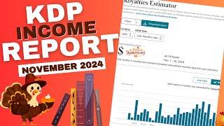 November 2024 KDP Income Report