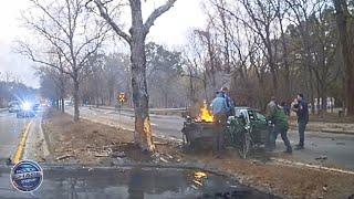 Tragic! Police Dashcam Moments You Wouldn't Believe If Not Filmed! #32