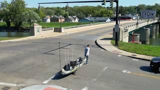 Exploring an Urban River for BIG Smallmouth Bass!!!