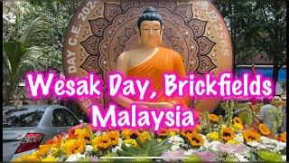 Wesak Day in Brickfields Malaysia | Buddhist Maha Vihara #malaysia #wesak