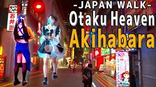 Akihabara Night Walk, Colorful Otaku Street, June 2022｜東京 秋葉原 Tokyo, Japan walk maid 4K HDR 60fps